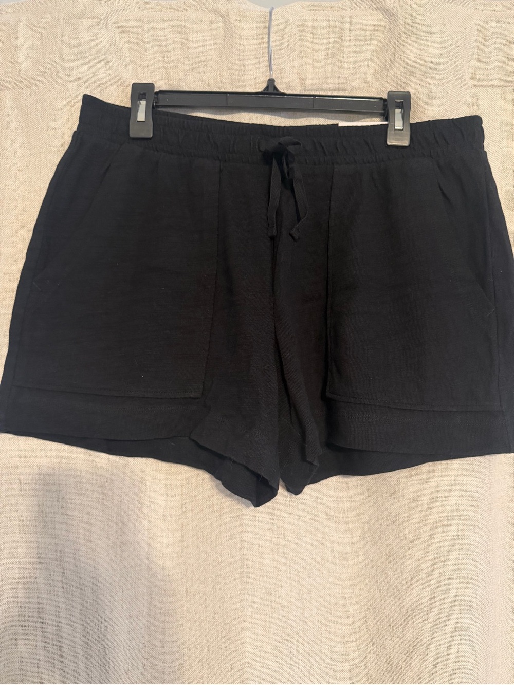 Black Women's Drawstring Comfort Shorts